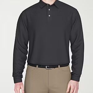 NWT PGA Tour Men’s golf polo long sleeve S